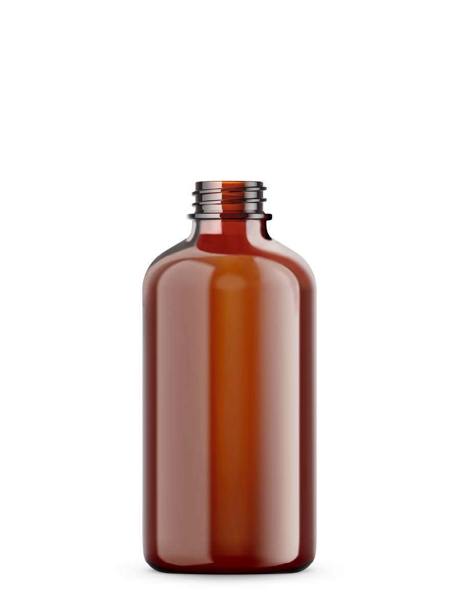 Stiklinis 100 ml talpos buteliukas