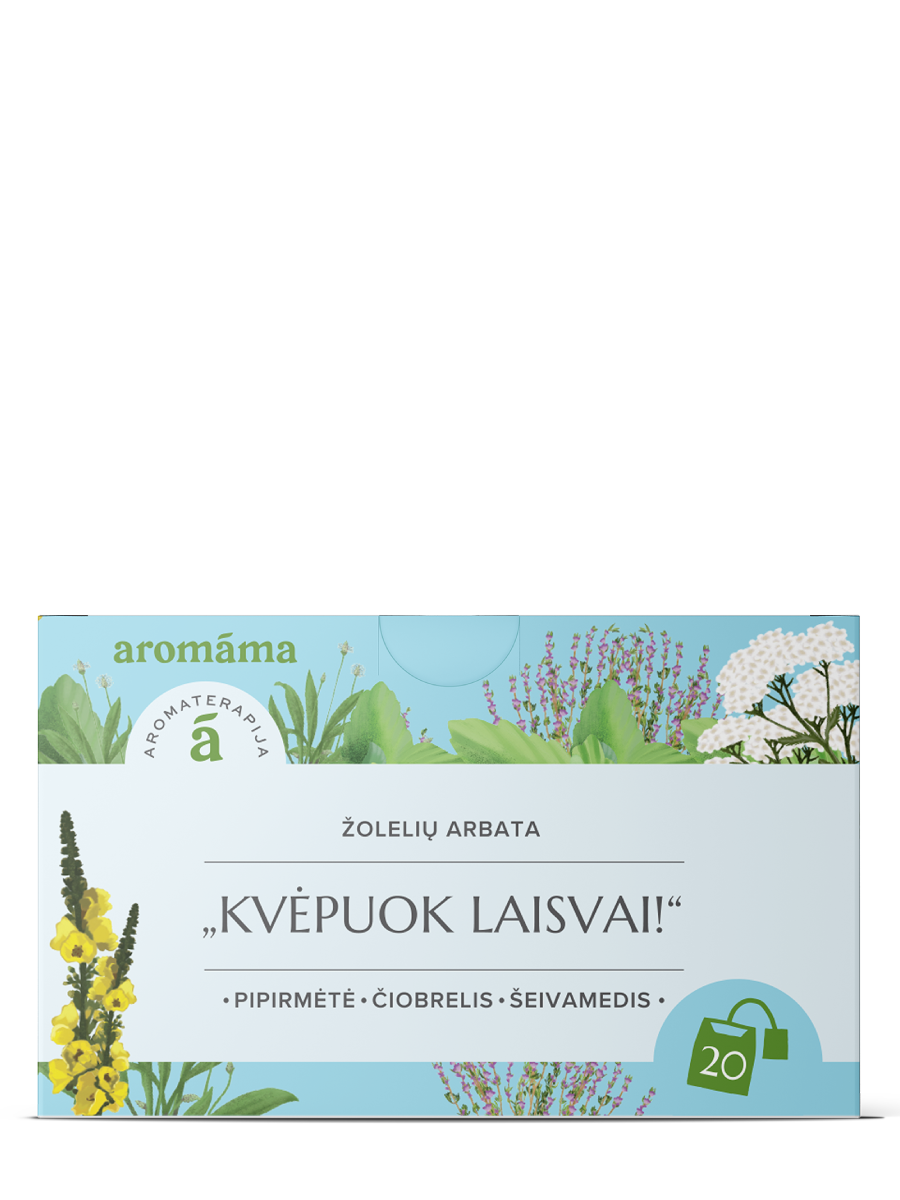 Žolelių arbata „Kvėpuok laisvai!“