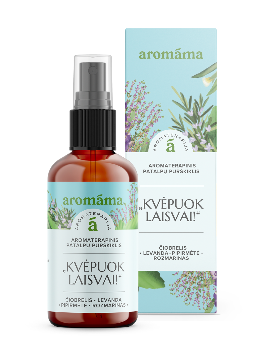 Aromaterapinis purškiklis „Kvėpuok laisvai!“