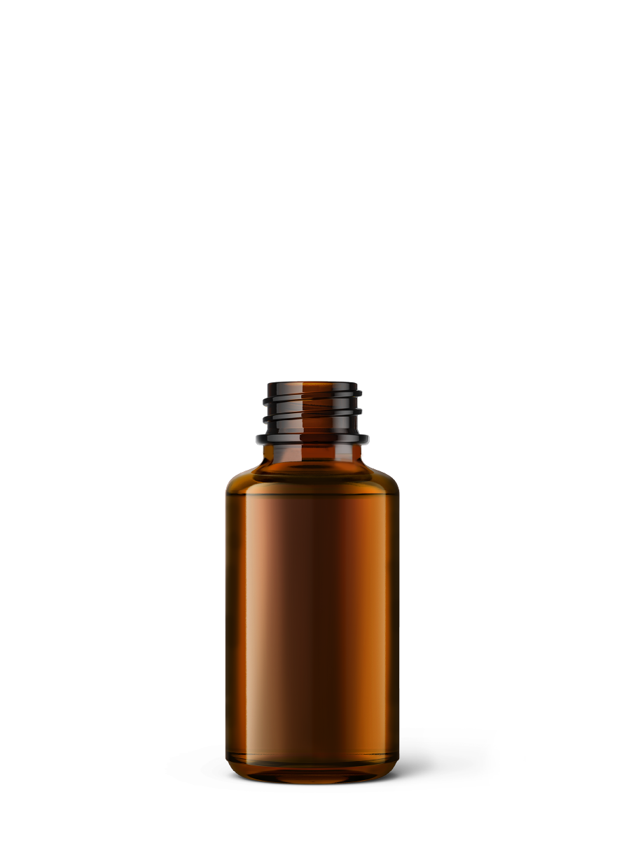 Stiklinis 20 ml talpos buteliukas