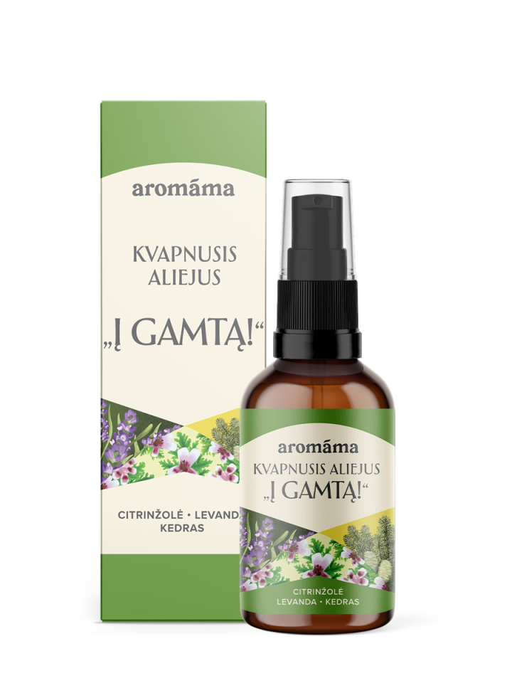 Kvapnusis kūno aliejus „Į gamtą!“