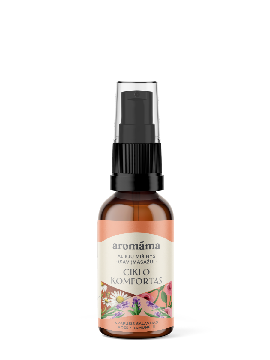 Aliejų mišinys moterims „Ciklo komfortas”