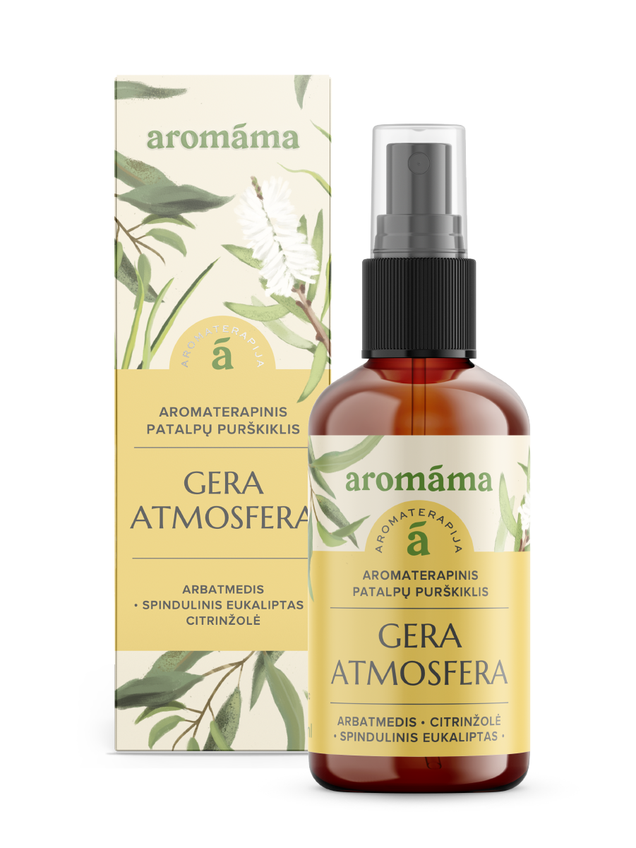 Aromaterapinis patalpų purškiklis „Gera atmosfera“