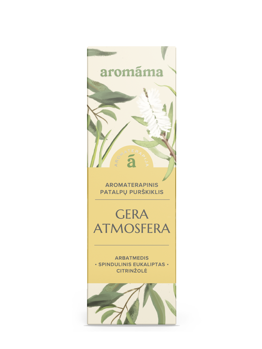 Aromaterapinis patalpų purškiklis „Gera atmosfera“