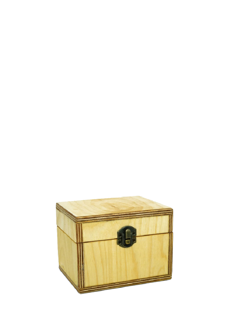 Medinė dėžutė eteriniams aliejams (maža)