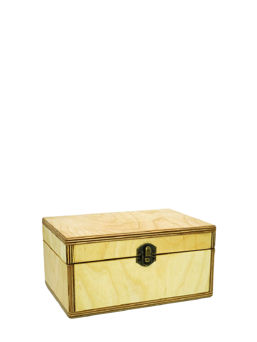 Medinė dėžutė eteriniams aliejams (vidutinė)