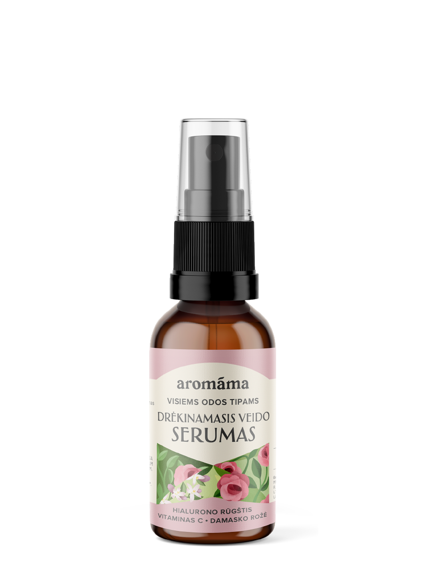 drėkinantis veido serumas