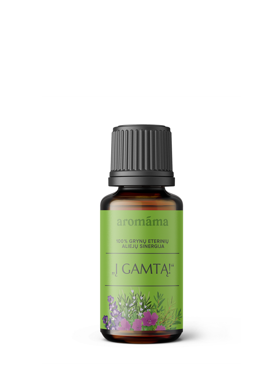 Eterinių aliejų mišinys „Į gamtą!“