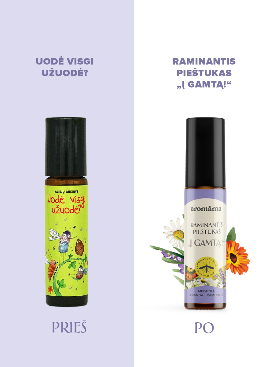 Raminantis pieštukas „Į gamtą!“
