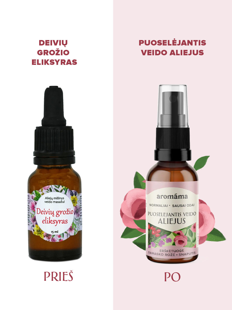 Puoselėjantis veido aliejus