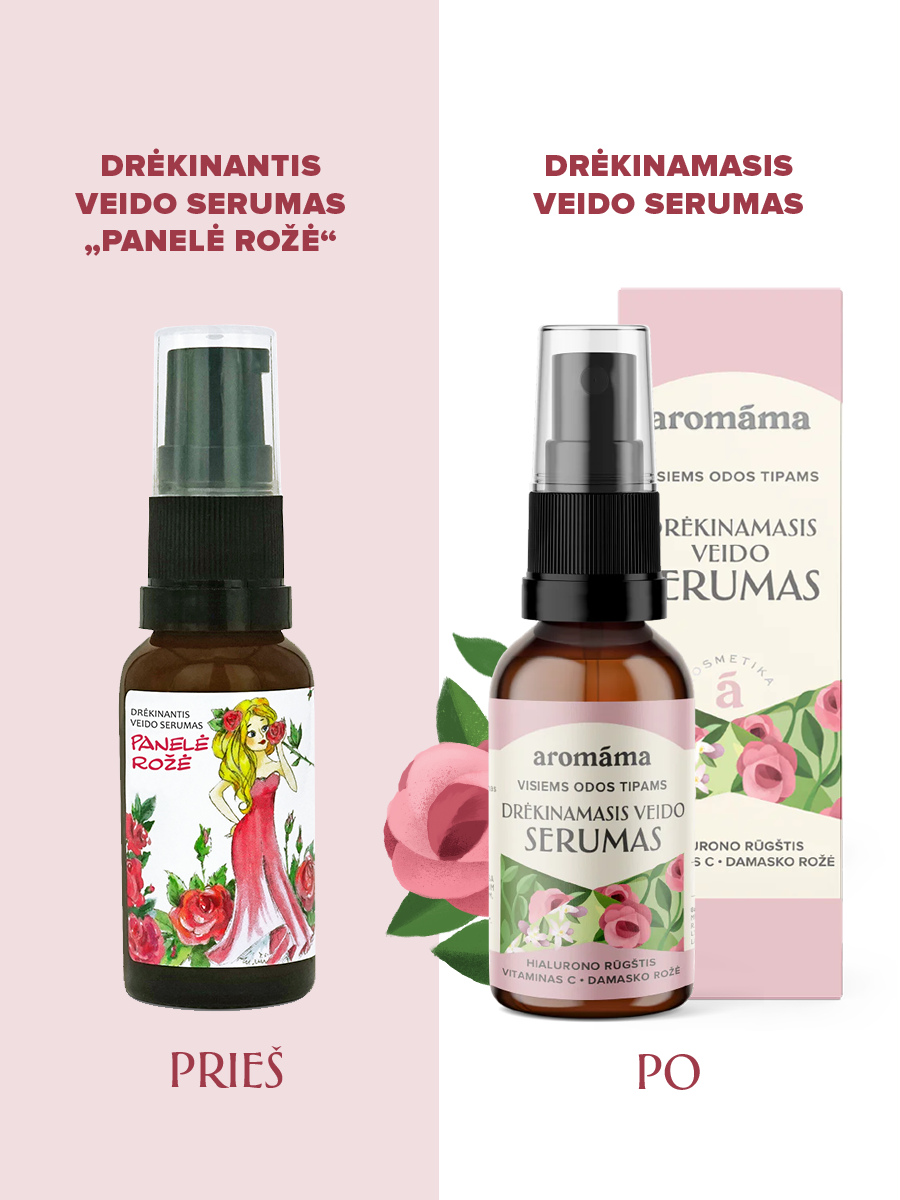 Drėkinamasis veido serumas