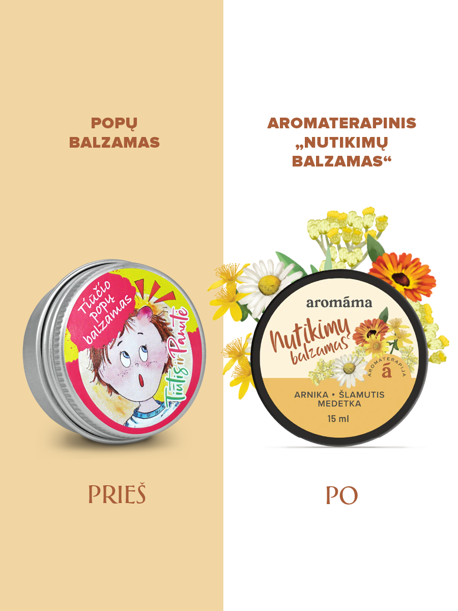 Aromaterapinis „Nutikimų balzamas“