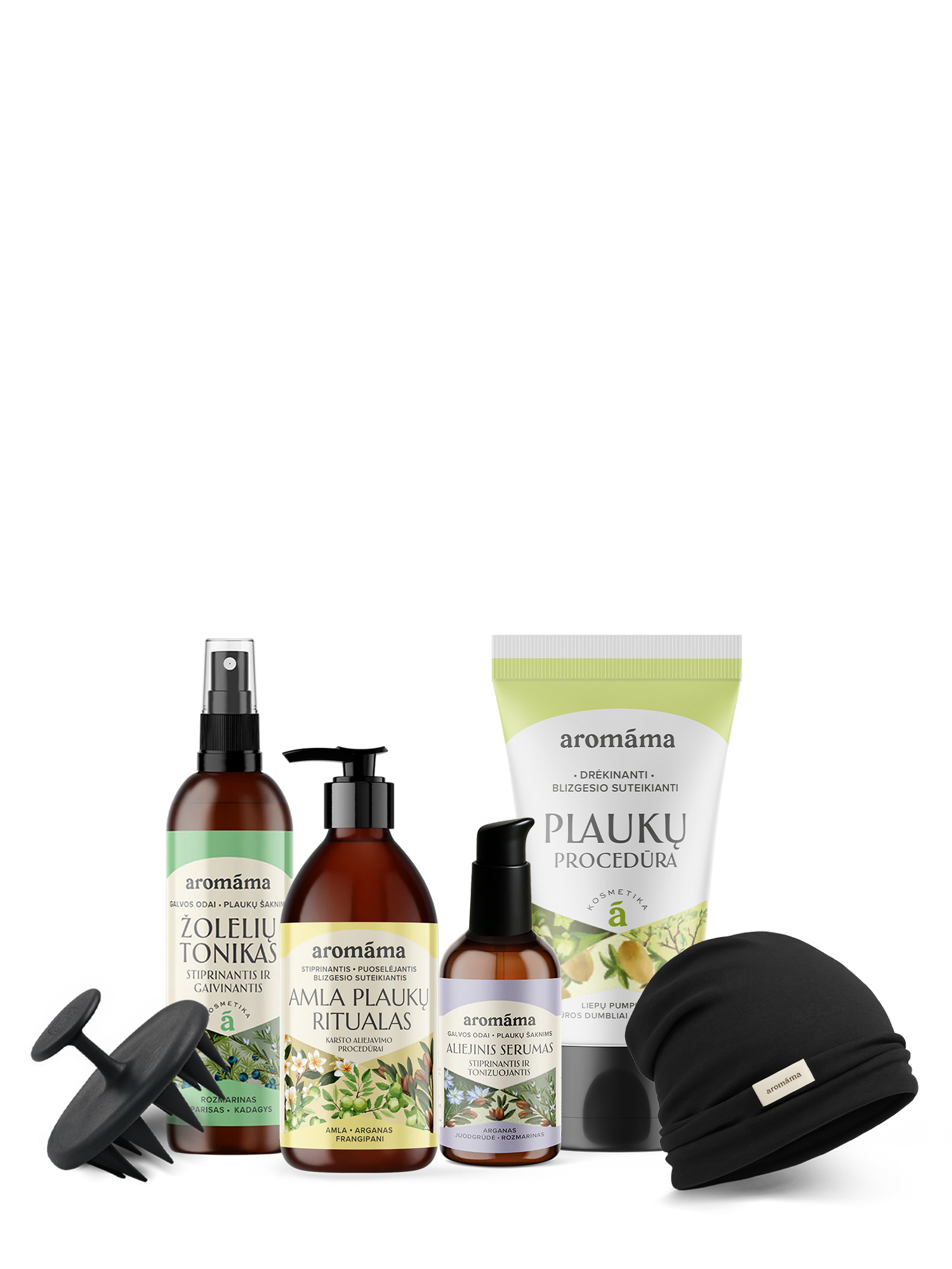 Didysis plaukų priežiūros priemonių rinkinys