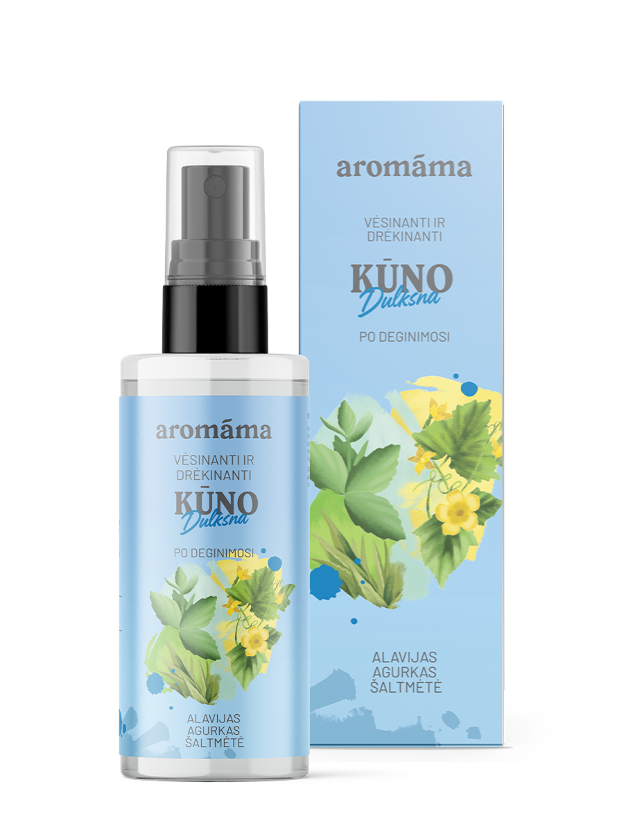 Vėsinanti ir drėkinanti kūno dulksna