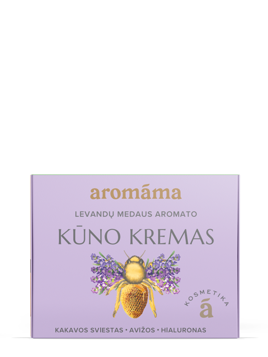 Levandų medaus aromato kūno kremas