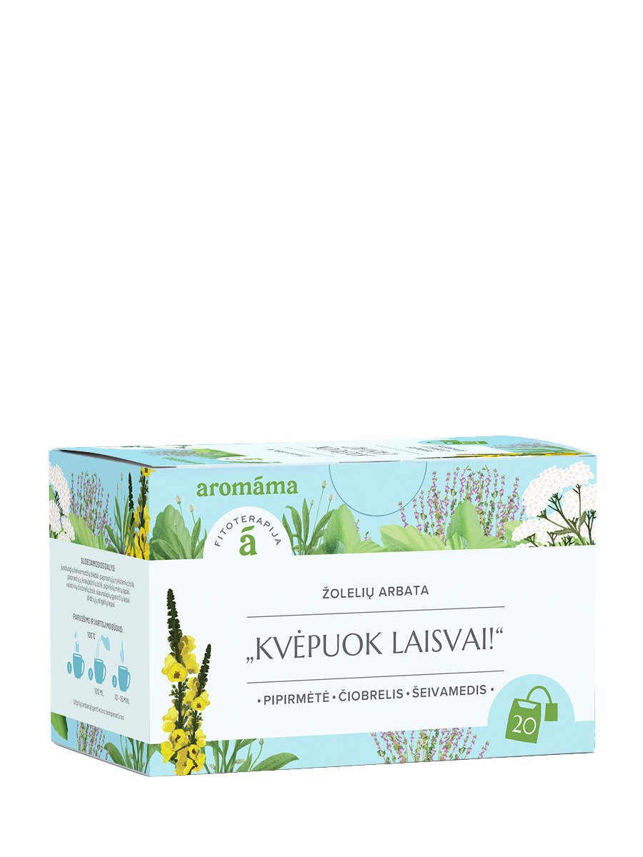 Žolelių arbata „Kvėpuok laisvai!“