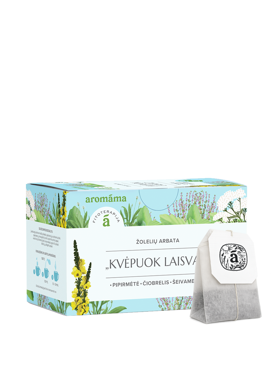 Žolelių arbata „Kvėpuok laisvai!“