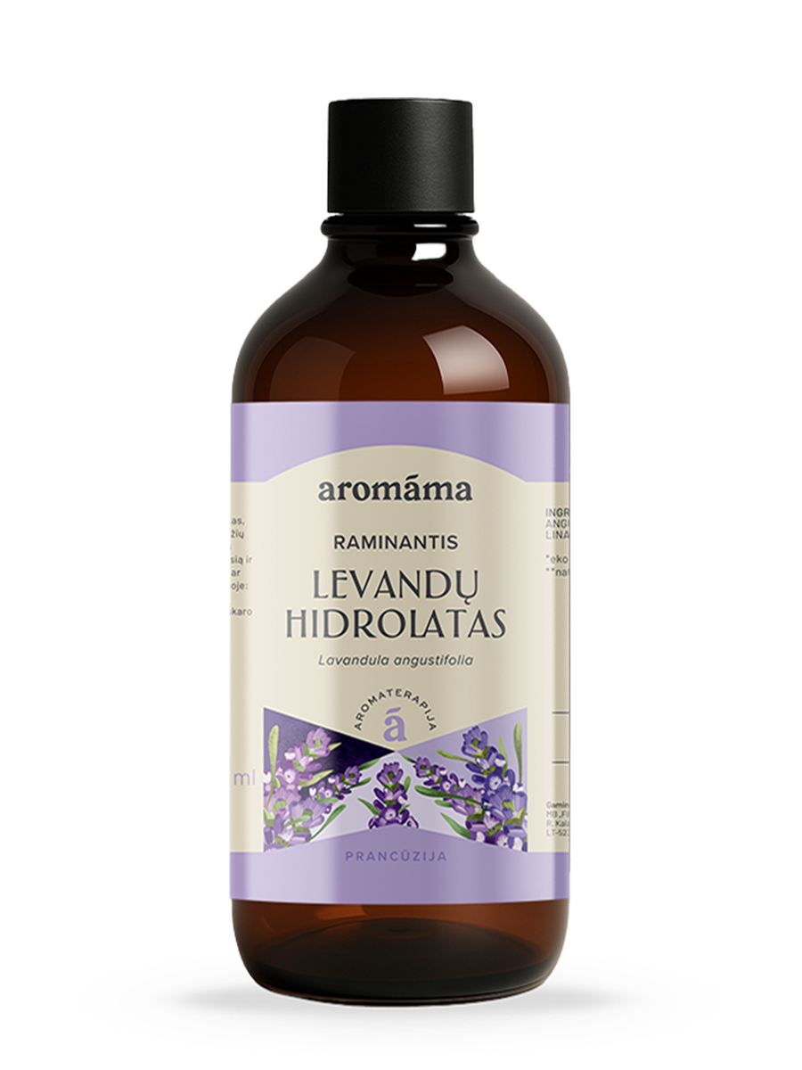 Levandų hidrolato papildymas