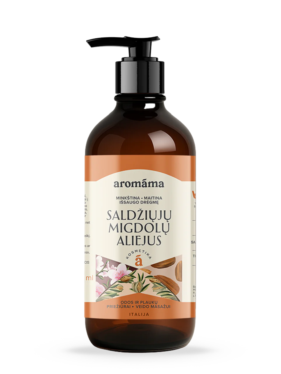 Saldžiųjų migdolų aliejaus papildymas