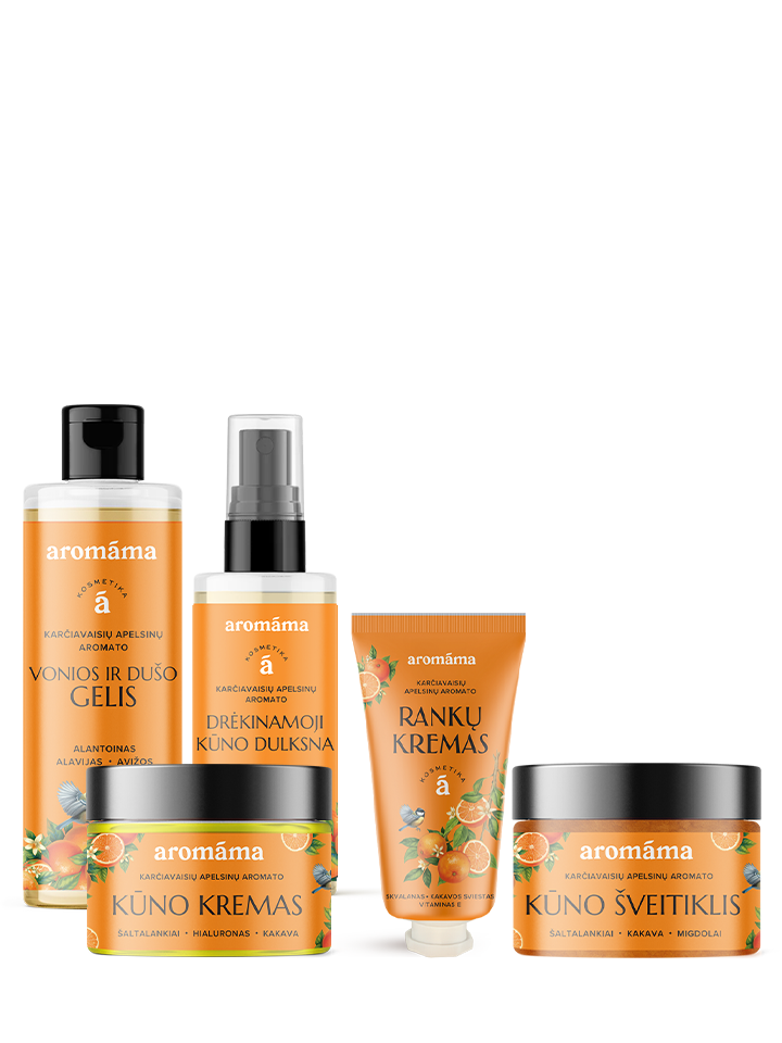 Karčiavaisių apelsinų aromato didysis rinkinys