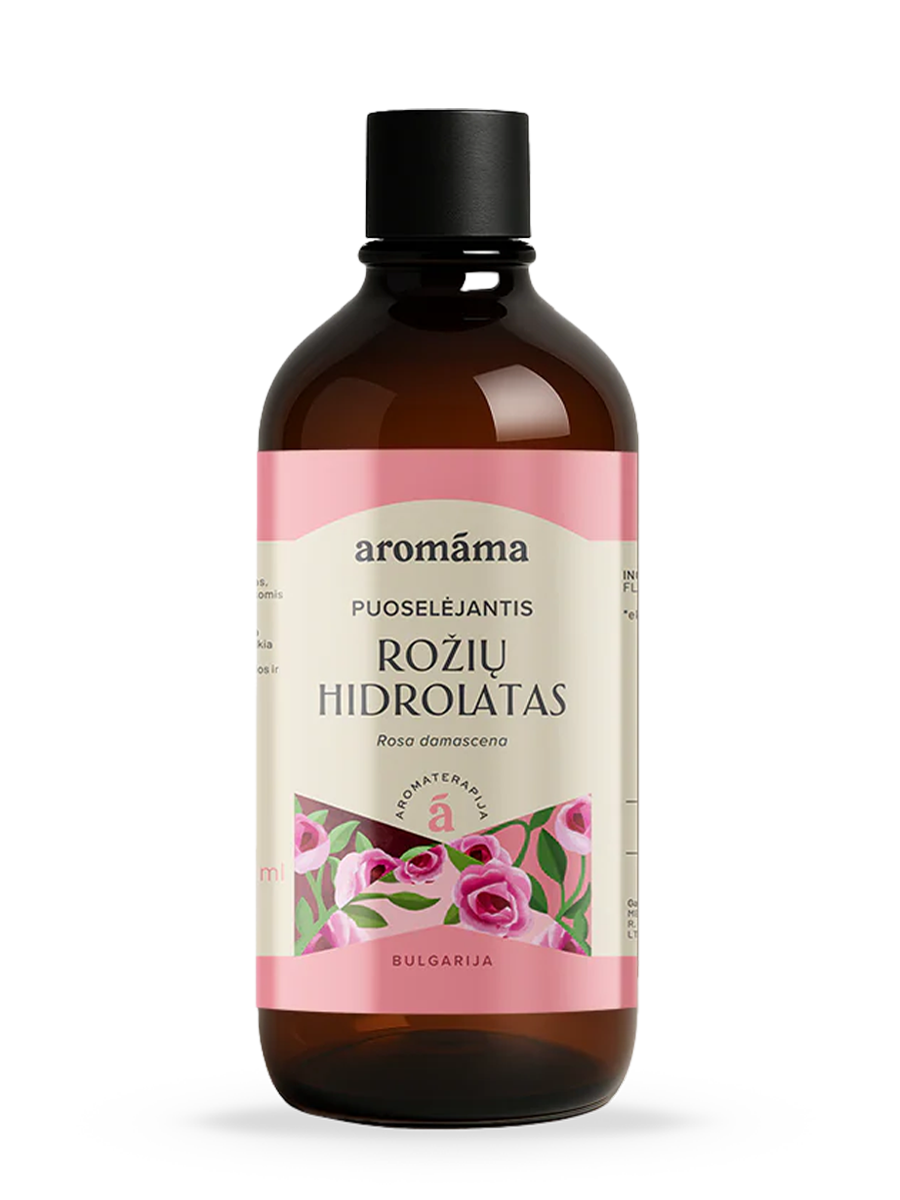 Rožių žiedų hidrolato papildymas