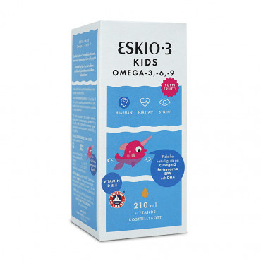 Žuvų taukai „Eskio - 3 Kids“