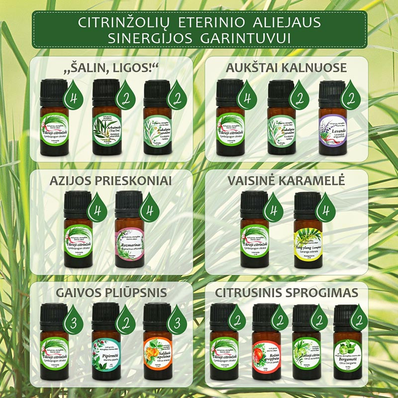 Citrinžolių Eterinis Aliejus | Aromáma - Būk Kuo Nori Būti