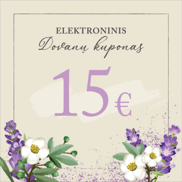 ELEKTRONINIS 15 € VERTĖS...