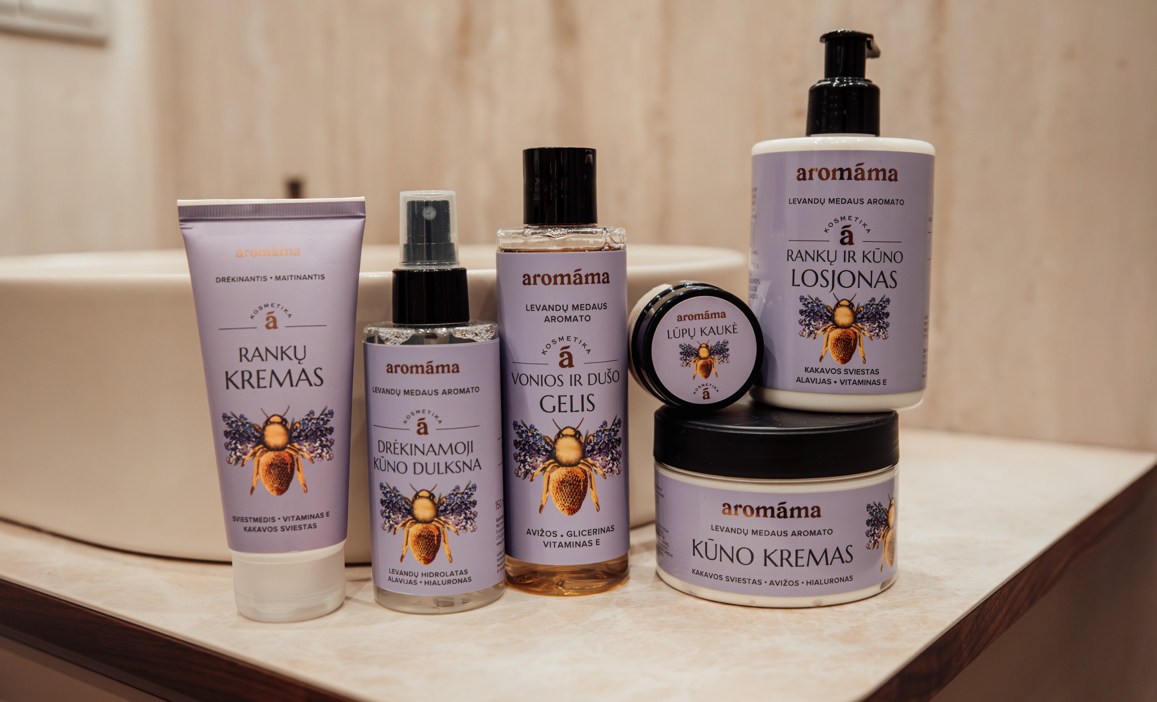 Levandų medaus linija