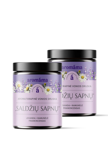 Aromaterapinė vonios druska „Saldžių sapnų”