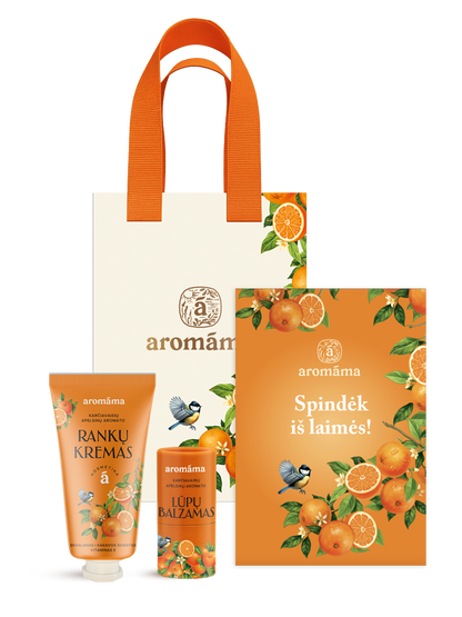 Kibirkščiuojantis karčiavaisių apelsinų duetas