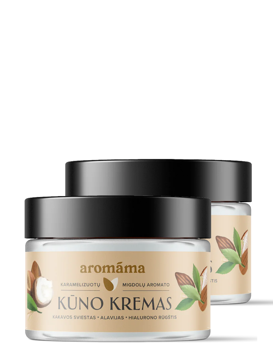 Karamelizuotų migdolų aromato kūno kremas