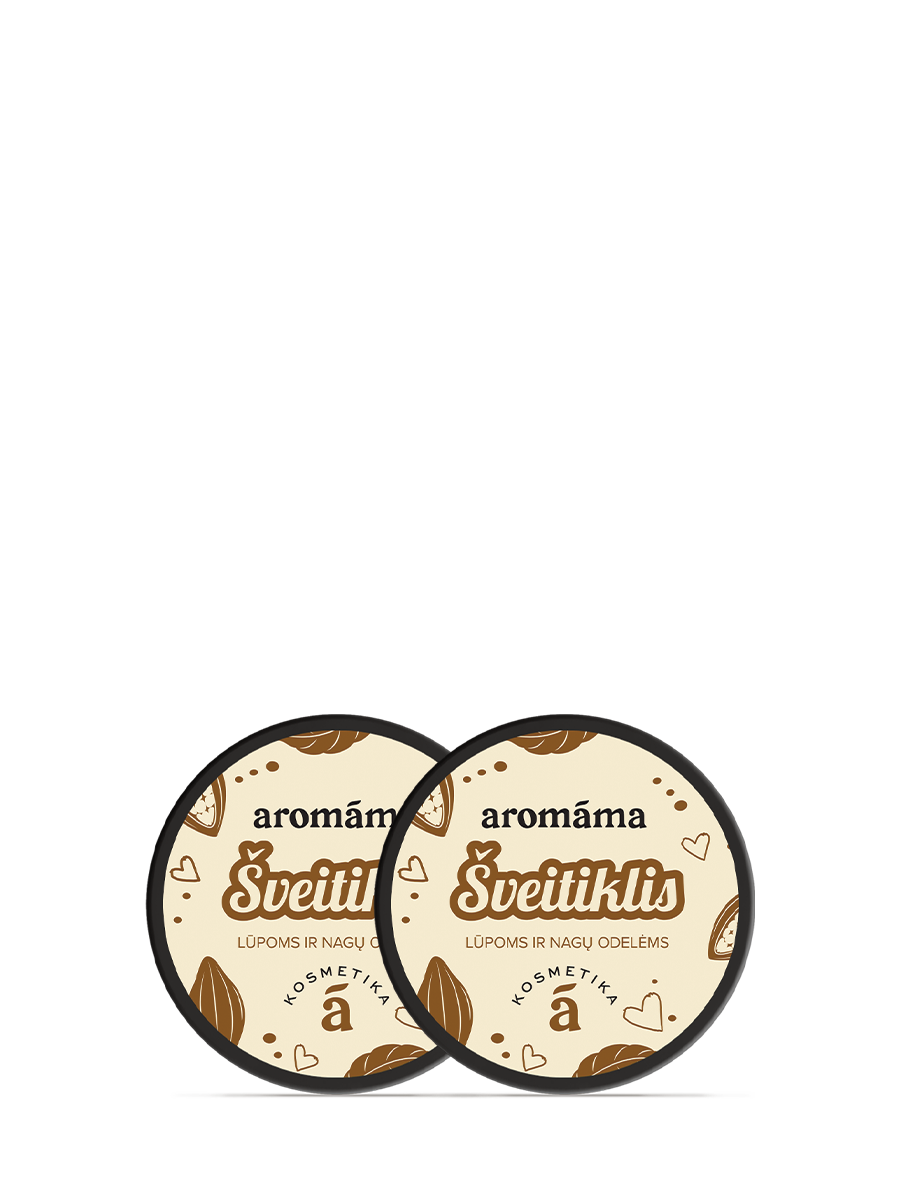 Karamelės aromato šveitiklis lūpoms ir nagų odelėms