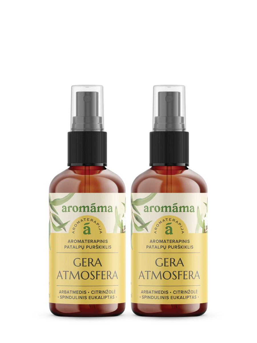 Aromaterapinis patalpų purškiklis „Gera atmosfera“
