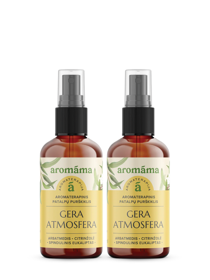 Aromaterapinis patalpų purškiklis „Gera atmosfera“