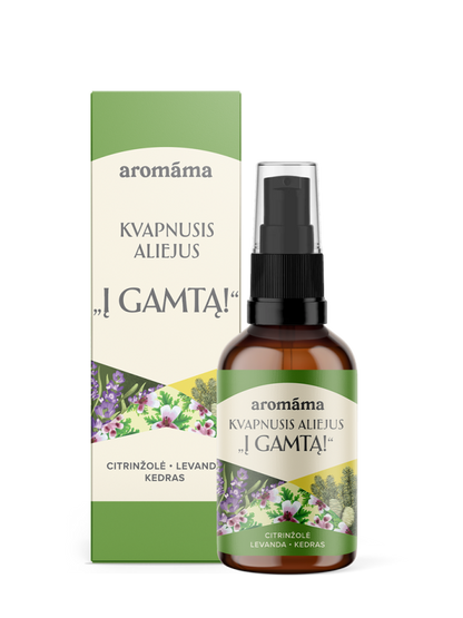 Kvapnusis kūno aliejus „Į gamtą!“