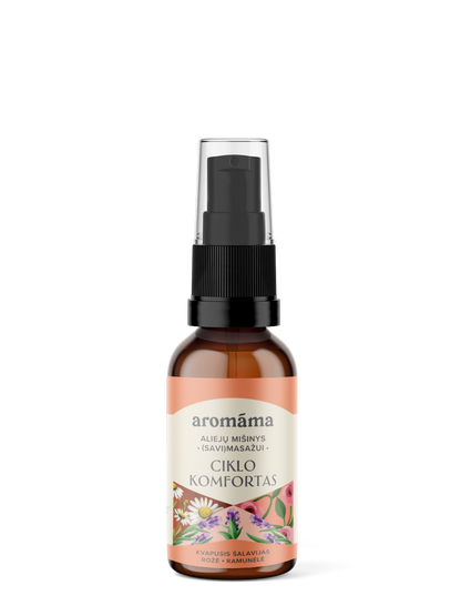Aliejų mišinys moterims „Ciklo komfortas”