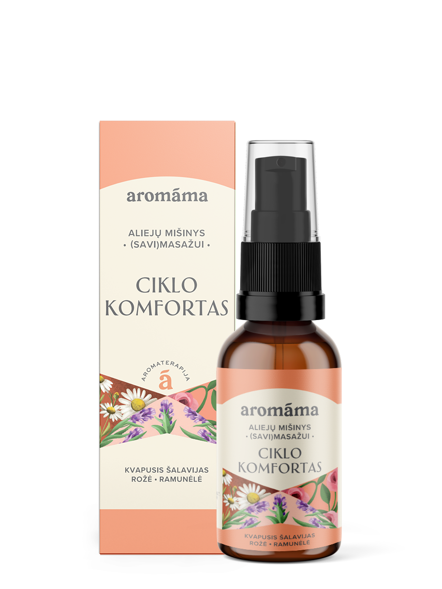 Aliejų mišinys moterims „Ciklo komfortas”