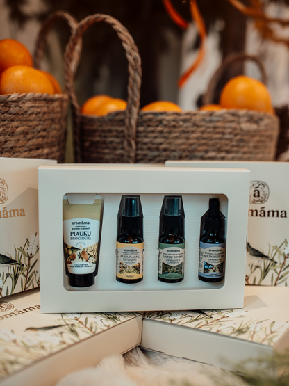 Dovanų rinkinys „Spindintys plaukai“