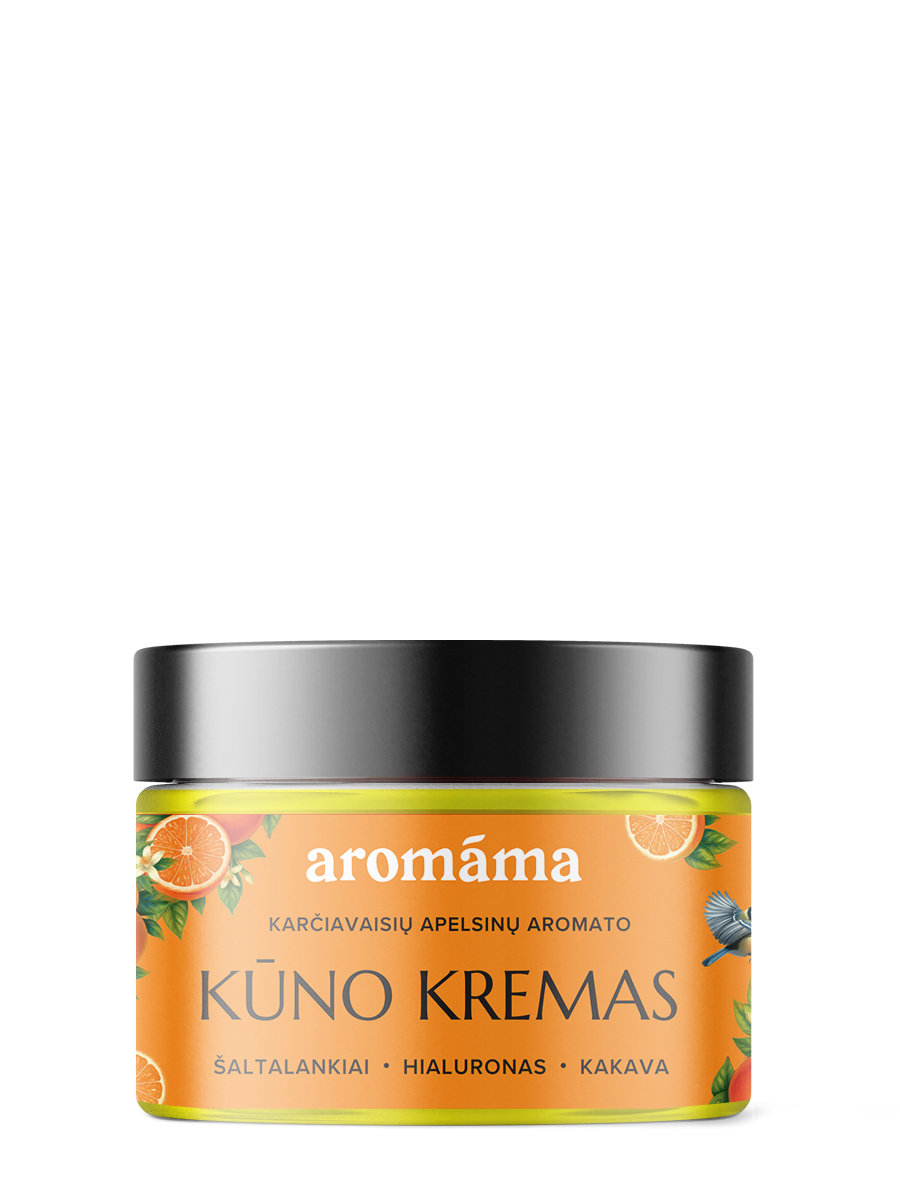 Karčiavaisių apelsinų aromato kūno kremas