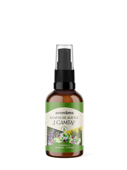 Kvapnusis kūno aliejus „Į gamtą!“