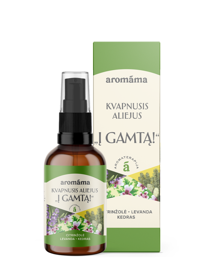Kvapnusis kūno aliejus „Į gamtą!“