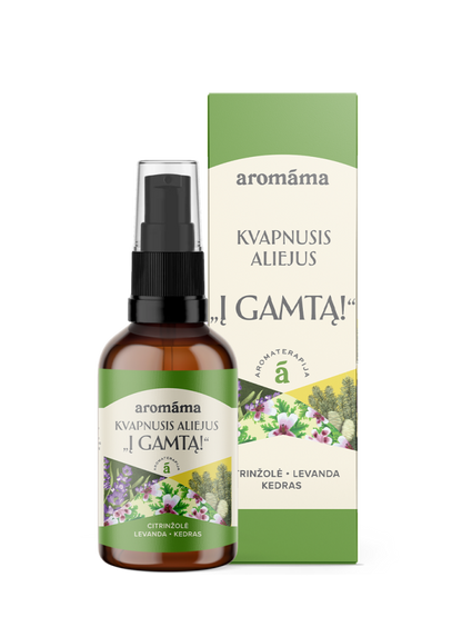 Kvapnusis kūno aliejus „Į gamtą!“