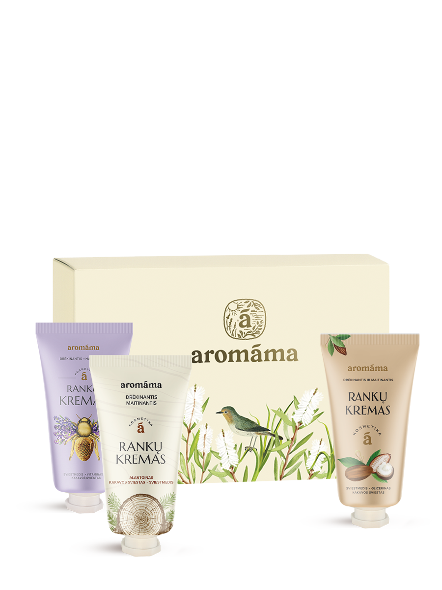 Dovanų rinkinys „Švelnumo trio“