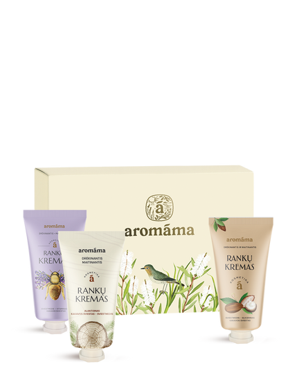 Dovanų rinkinys „Švelnumo trio“