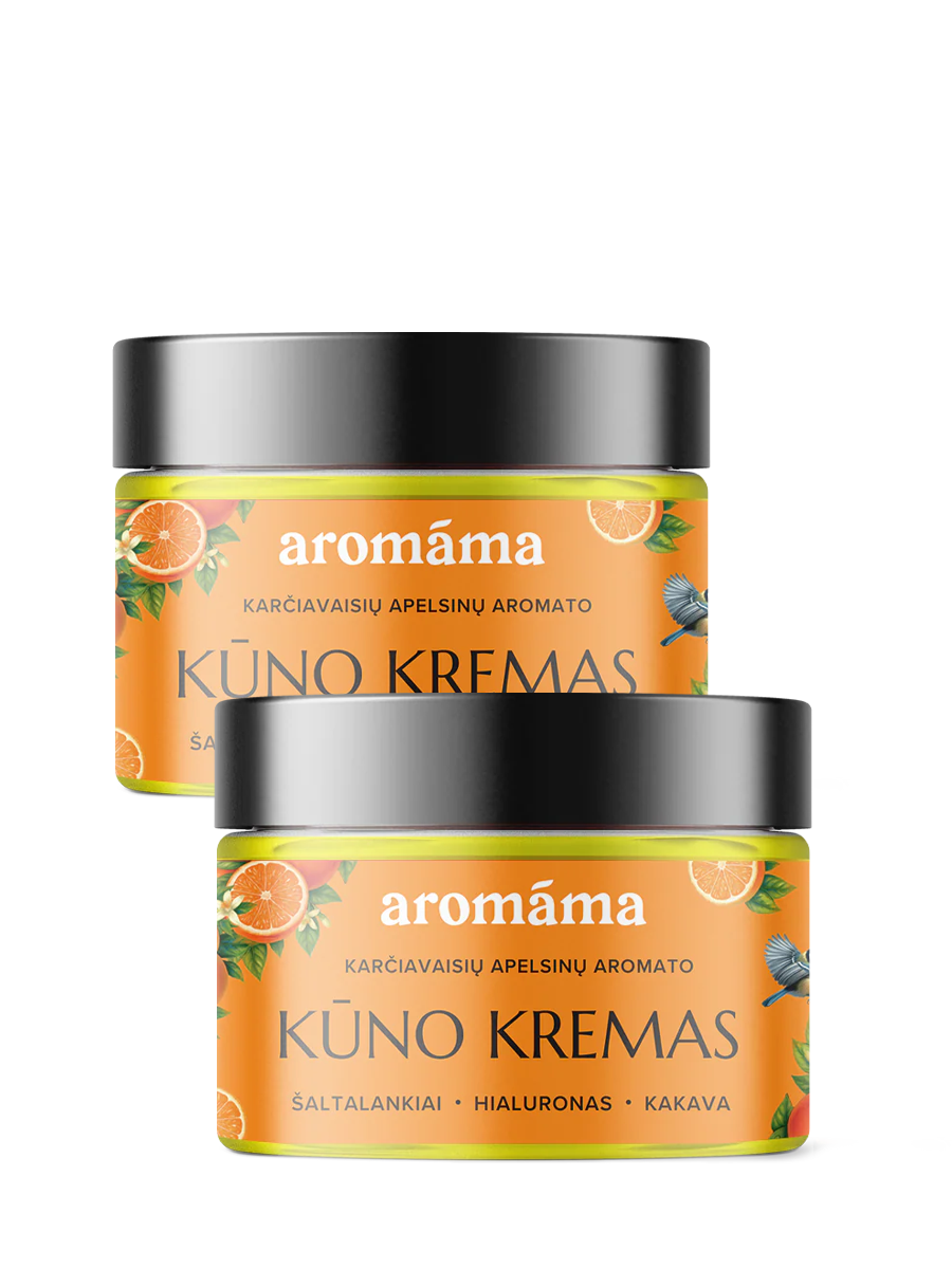 Karčiavaisių apelsinų aromato kūno kremas