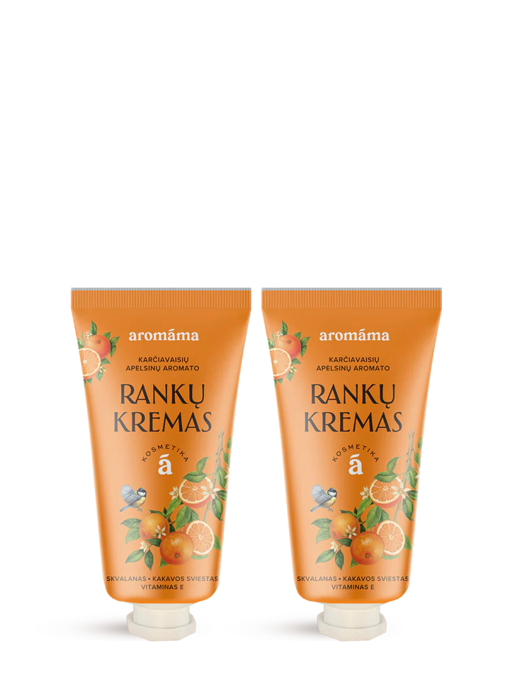 Karčiavaisių apelsinų aromato rankų kremas