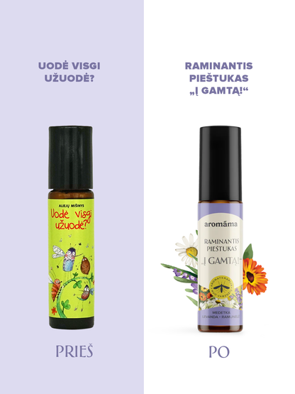 Raminantis pieštukas „Į gamtą!“