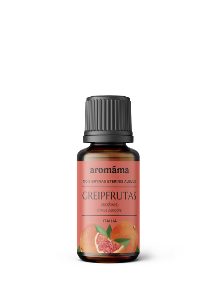 rožinių greipfrutų eterinis aliejus