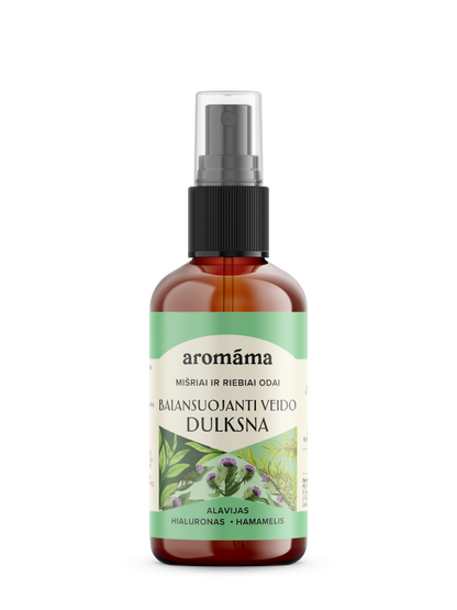 Balansuojanti veido dulksna